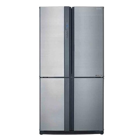 Sharp 4 Doors No Frost Refrigerator - 605 Liters - Silver - SJ-FE87V-SS