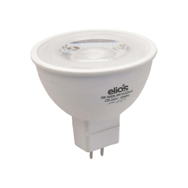 لمبة ليد شوكة اليوس - 5 واط - 6 لمبات - أبيض