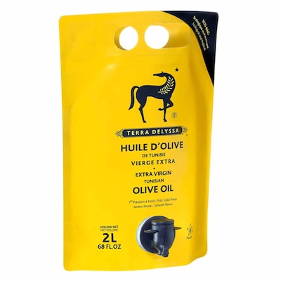 Terra Delysaa Tunisian Extra Virgin Olive Oil 2L
