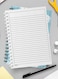 Lowha Spiral Notebook With 60 Sheets And Hard Paper Covers With Dandelions Design, For Jotting Notes And Reminders, For Work, University, School