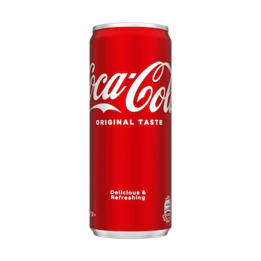 Coca Cola Original Taste Soft Drink Can - 250ml