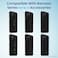 Remson Mag-X Magnetic Hybrid Protective Silicone Case Military Grade Protection For iPhone 14 Pro Max (Black)