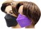 N95 Face Mask Purple And Black Combo Pack 20 Pieces