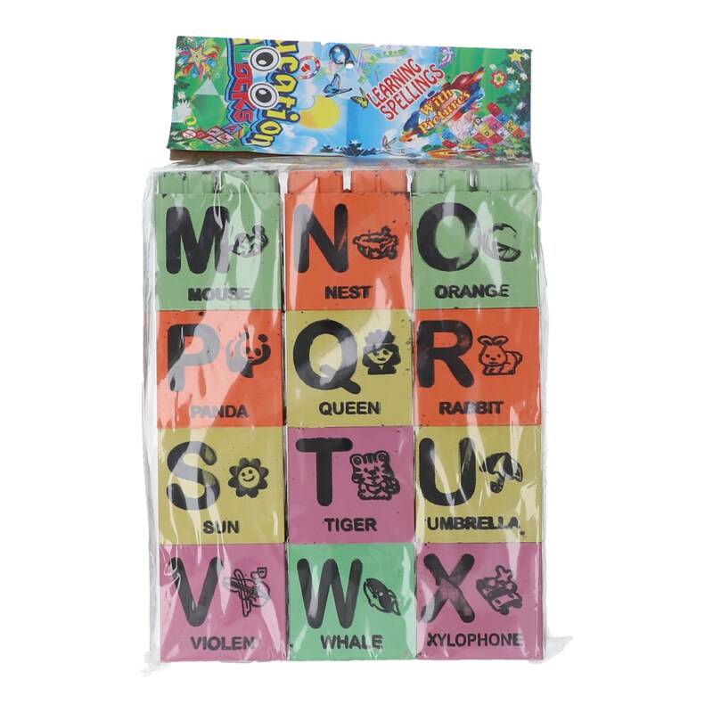 Educational Blocks Learning Spelling with Pictures