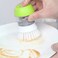 lavish Kitchen Accessories Tableware Remove Stains Non-Stick Oil Soap Dispensing Palm Liquid Addition Dishwashing Cleaning Brush