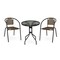 Bistro set wicker 3 pieces