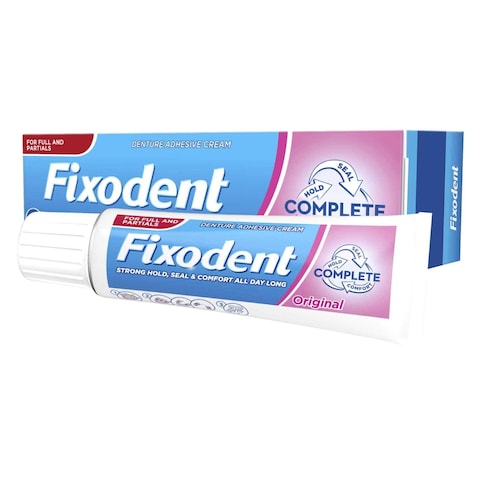 Fixodent Original Denture Adhesive Cream Toothpaste 47g