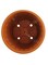 Set Of 3 Indoor And Outdoor Plastic Round Flower Pot With Drainage Holes And Saucer For Gardens