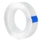 Generic-Double-sided Tape Adhesive Tape Washable Adhesive Tape Nano Tape Reusable Adhesive Silicone Tape Traceless Double-sided Adhesive Tape Reusable Traceless Tape Stick to Glass Metal Kitchen Cabinets or