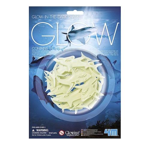 4M Glow-In-The-Dark Sharks 5940
