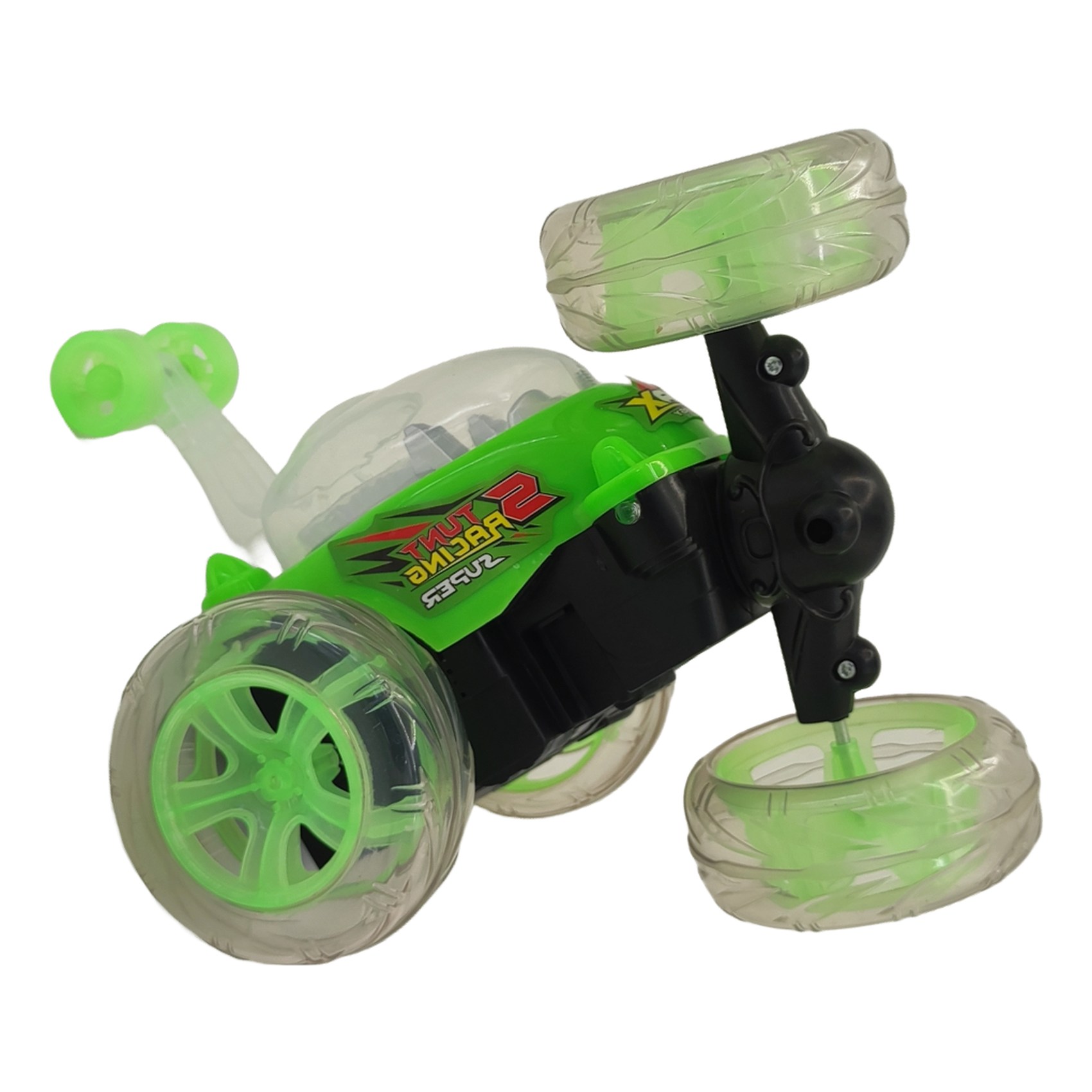 Great Universe Toon Toyz Light and Music Remote Control Tipping Stunt Car