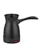 Portable Turkish Coffee Maker Pot 500 ML Black 600W KTCM-412