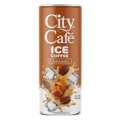 City Cafe Ice Coffe Caramel 180ML