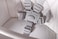 Teknum - Premium Dual Height Wooden High Chair - White