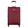 VIP Tivoli 4 Wheel Expandable Cabin Luggage Soft Strolley Berry 55cm+69cm and Backpack Grey