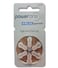 Powerone Hearing Aid Battery Size 312 - Pack of 6 Batteries