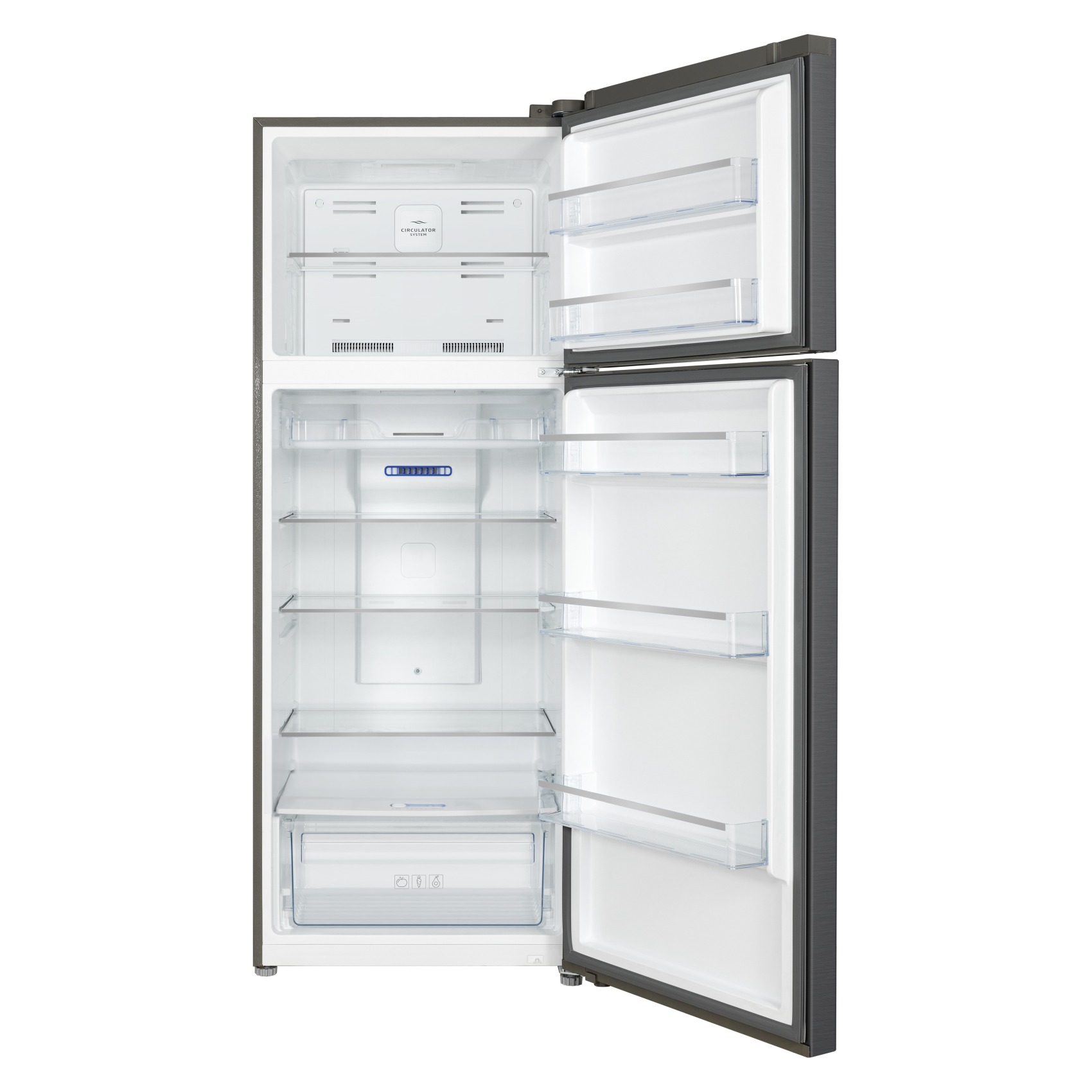 Terim 465L Net Capacity Top Mount Freezer Refrigerator Stainless Steel TERR600SST