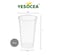 Yesocea [50 Pack] Premium Quality 24Oz Plastic Cups With Leak-Proof Flat Lids - Perfect For Outdoor Events And Parties