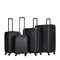 STARGOLD 4 Pack Of Hardside Spinner Number Locked Luggage Trolley