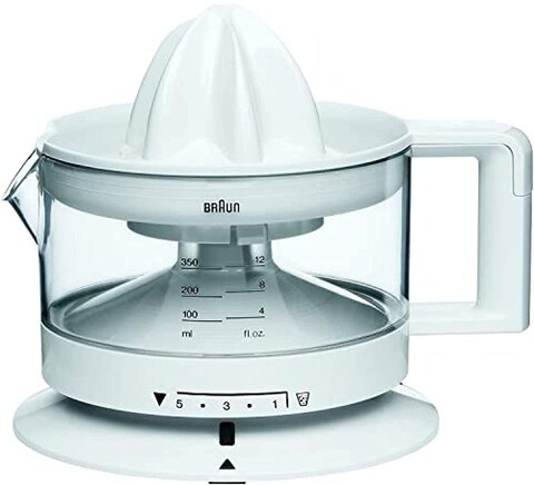 Braun Juicer, White, 350 ml, Cj 3000