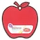 Lock &amp; Lock Anti-Bacterial Character Cutting Board Apple CSC551 Red