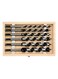 Auger Wood Drill Bit 6Pcs Set 200mm (10-12-14-16-18-20mm)YT-3300