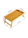 Folding Wooden Table Tray Brown 23.5x50x30cm