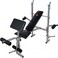 Marshal Fitness eight Bench Deluxe Exercise Bench Multi Option-BLI 80