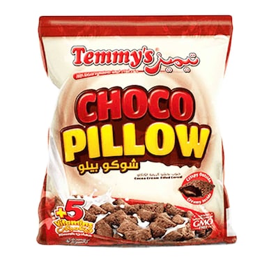 Temmy&#39;s Choco Pillow Cocoa Cream Filled Cereal 20g