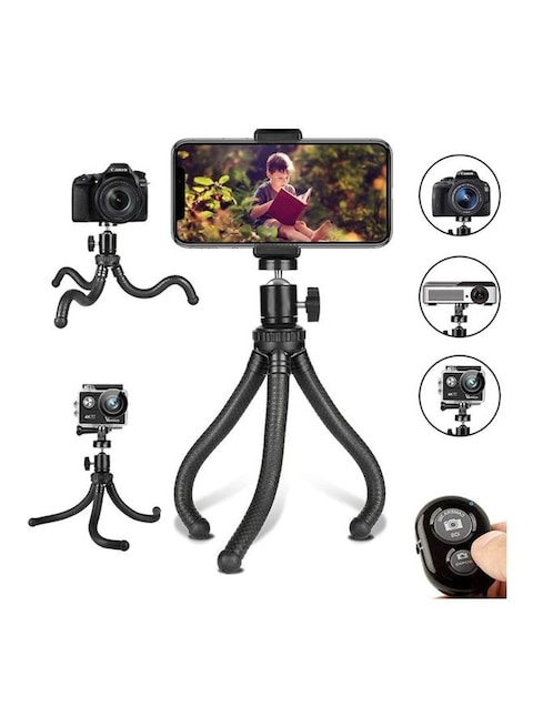 Huha Flexible Tripod Stand Black