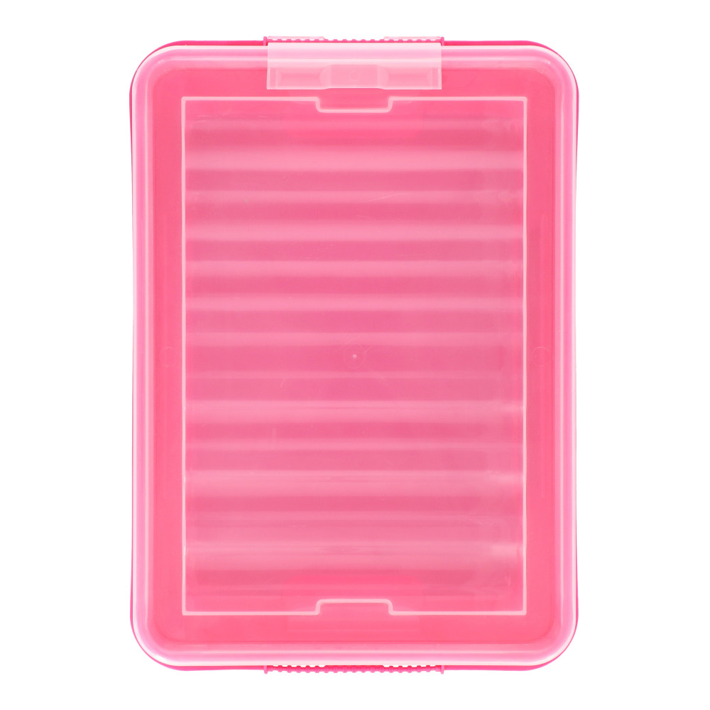 Appollo Plastics Clear Lock Handy Plastic Storage Box With Lock 10 Ltr