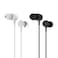YH16   Wired Earphone In-Ear Extra Bass and Ergonomic Design Black