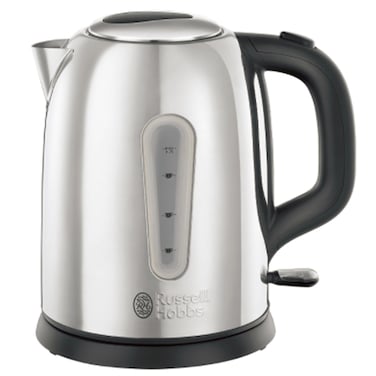 Russell Hobbs Coniston Electric Kettle 23760, 3000 W, 1.7 L, Silver, Stainless Steel, Cordless