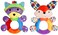 Haha Baby Teething Rattle Toys, Infant Girl Boy Learning Toy Newborn Soft Handbell Grab Shaker Crinkle Squeaky Sensory Travel Accessories For 0 3 6 9 12 Months Old