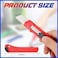 ABBASALI 6PCSAdhesive Masking Tape General Purpose Painter's Tape Bulk for Painting, Labeling, Packing, Craft, Art, Home, Office, School Etc WITH 1PC 18mm KNIFE