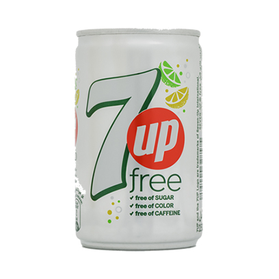 7 Up Soft Drink Diet Can 185ML