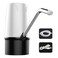 Generic-White USB Rechargeable Drinking Water Pump Electric Auto Water Dispenser Drinking Water Bottle Switch for Kitchen Home Office Outdoors