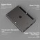 Ntech iPad 10.2 Case 2020 iPad 8Th Generation / 2019 iPad 7Th Gen Case, Slim Stand Hard Back Shell Protective Smart Cover Case For iPad 10.2 Inch -Matte Black