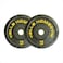 Yalla HomeGym High-Quality Olympic Bumper Weight Plate for Barbells PAIR of 15KG