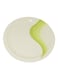 Royalford Melamine Dinner Plate Beige/Green 11inch