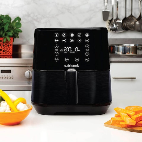 Nutricook Ncaf205K Rapid Air Fryer Black 5.5L