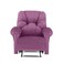 إن هاوس كرسي استرخاء هزاز منجد بالمخمل - بنفسجي فاتح - أمريكان بولو