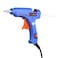 KKmoon-20W Hot Melt Glue Gun Hot Melt Glue Machine DIY Glue Gun with Switch Button Blue + 3Pcs 7mm Hot Melt Glue Bar