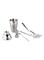 5-Piece Cocktail Shaker Bartender Kit Silver 9.4x13centimeter
