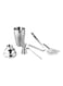 5-Piece Cocktail Shaker Bartender Kit Silver 9.4x13centimeter