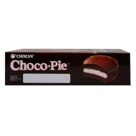 Orion Choco-Pie Double Chocolate with Marshmallow Filling Cake, 360g