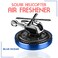 Blue Ocean Fragrance Solar Helicopter Air Freshener, Eco Solar-Powered Helicopter Car Perfume