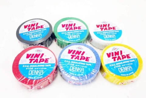 6 Pcs VINI Insulation Tape - Made in Japan