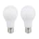 Elios E27 LED Bulb - 12 Watt - Warm Light - 2 Lamps