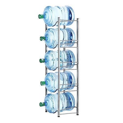 Generic 5 Gallon Water Bottle Storage Rack For 5 Bottles